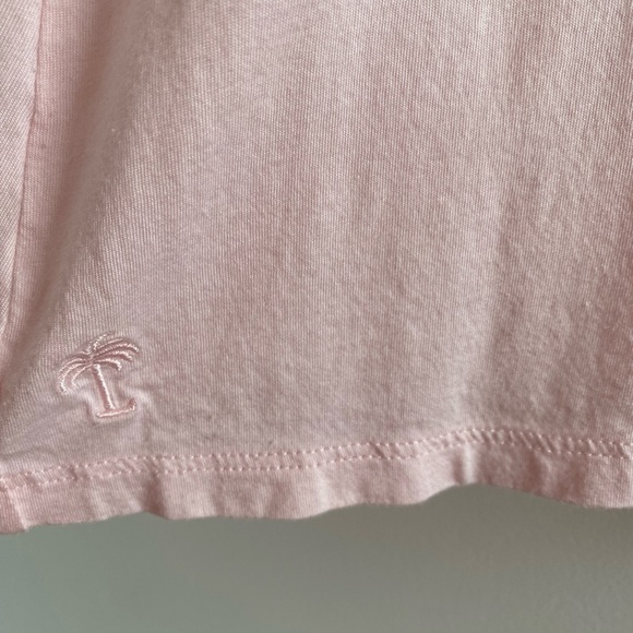 Lilly Pulitzer Pink Shay Ruffled Sleeveless Tank Top In Paradise Tint Size XS - Picture 9 of 9